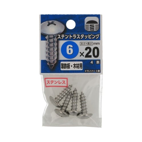 ステントラスタッピング 6×20 1セッ