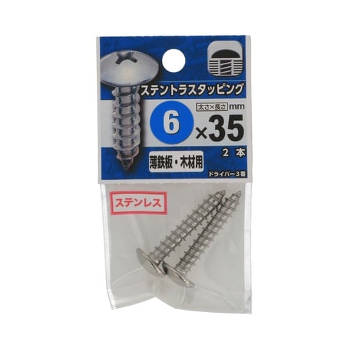 ステントラスタッピング 6×35 1セッ