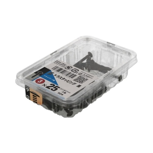 トラスタッピング黒 3×25 1セット(