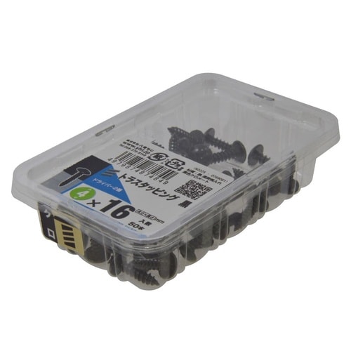 トラスタッピング黒 4×16 1セット(