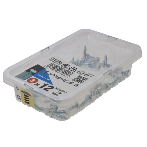 トラスタッピング白 3×12 1セット(