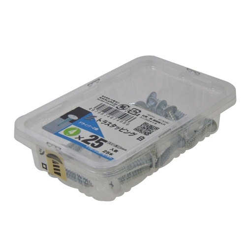 トラスタッピング白 4×25 1セット(