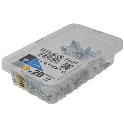 トラスタッピング白 5×20 1セット(