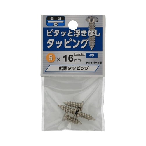 低頭タッピング 5×16 1セット(4個