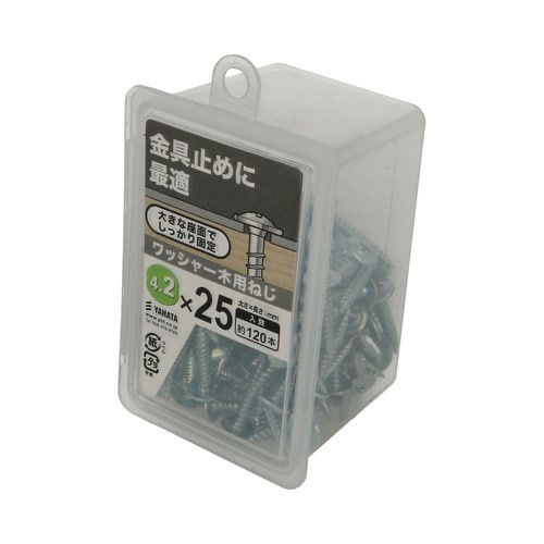 ワッシャー木用ねじNP 4.2×25 1