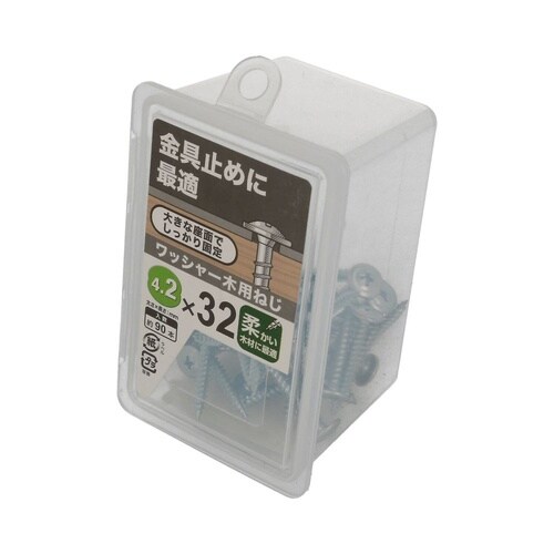 ワッシャー木用ねじNP 4.2×32 1