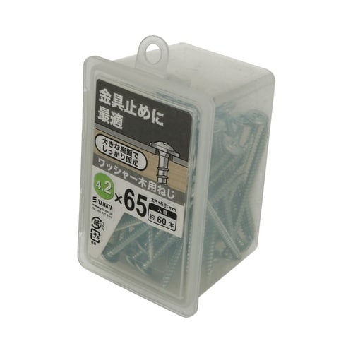 ワッシャー木用ねじNP 4.2×65 1