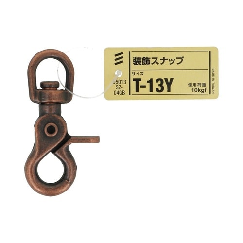 装飾スナップ T−13Y 1セット(5個