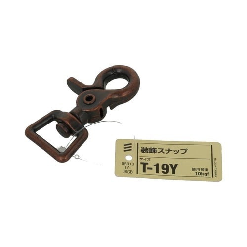 装飾スナップ T−19Y 1セット(5個