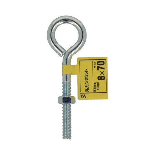 丸カンボルト 8×70 1セット(10個