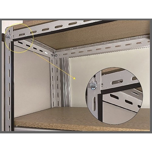 粘着付 軟質Uカバー 黒 1mm×1mm