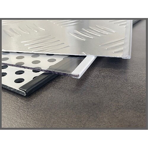 粘着付 軟質Uカバー 白 2mm×2mm