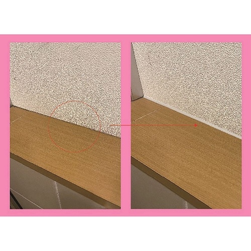 粘着付軟質隙間カバー 白 2m NO18