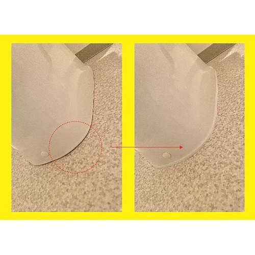 粘着付軟質隙間カバー 黒 2m NO18