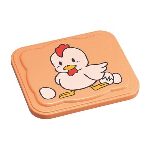 アニマル幼稚園弁当容器 本体(ライトオレ