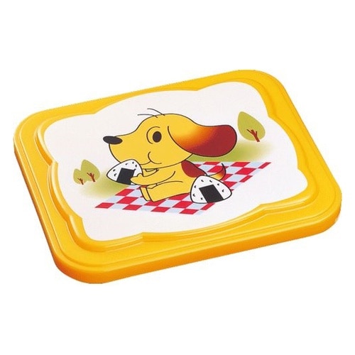 アニマル幼稚園弁当容器 本体(イエロー)
