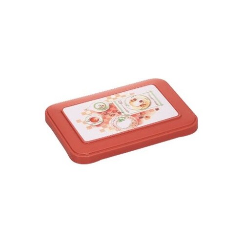 スタック主食容器 本体 蓋セット ピンク