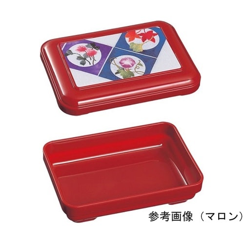 スタック主食容器 本体(マロン)蓋(マロ