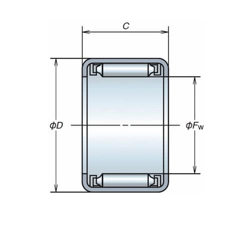 日本精工(NSK) シェル形ローラクラッ