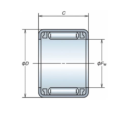 日本精工(NSK) シェル形ローラクラッ