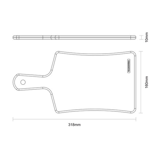デリケイト 手付カッティングボード 32