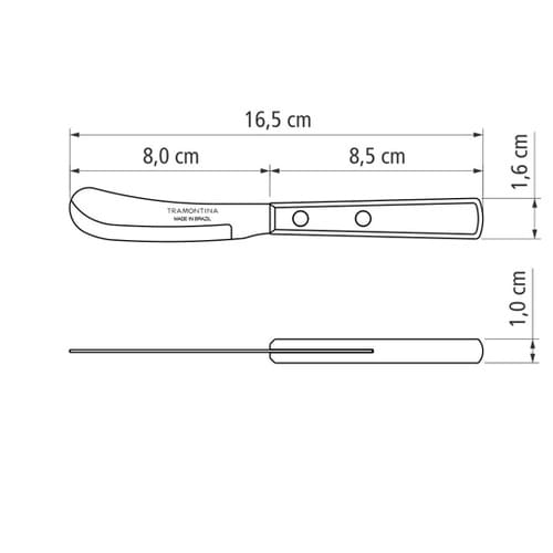 ポリウッド バタースプレッダー レッド