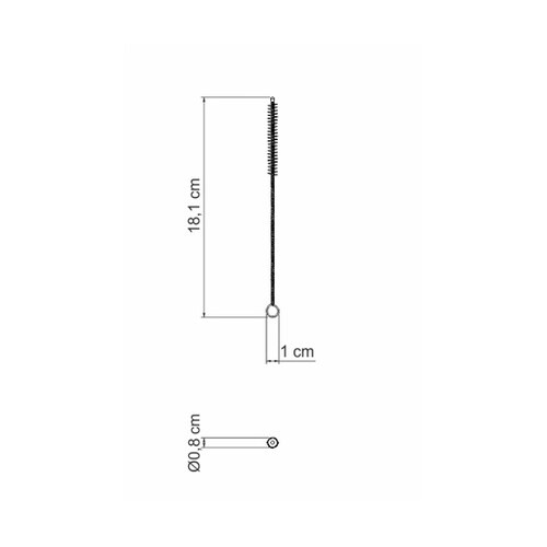 ステンレスストロー クリーナー 6134