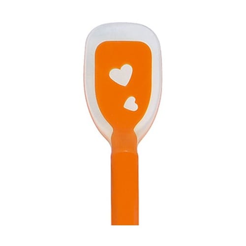 シリコンソフトスプーン 小 オレンジ S