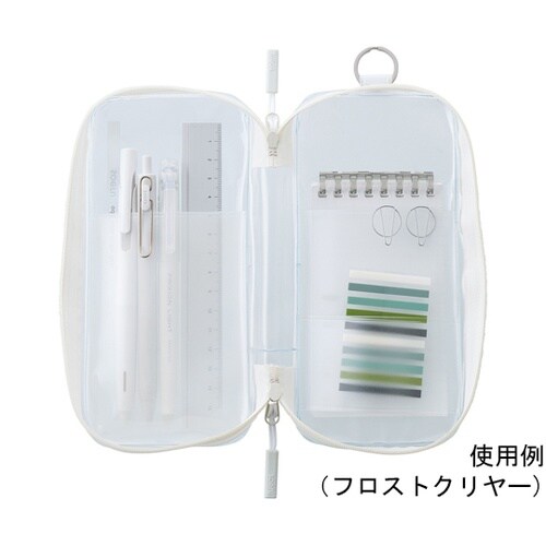 soeru ラウンドジップペンケース モ