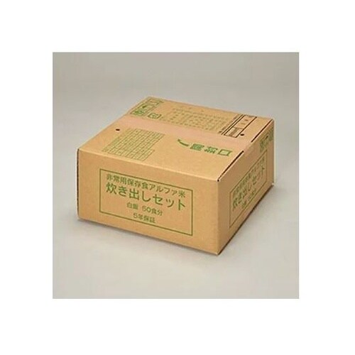 アルファ米 炊き出しセット 50食分 白