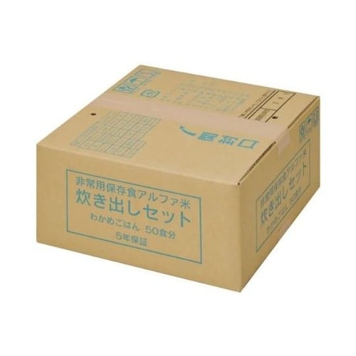 アルファ米 炊き出しセット 50食分 わ