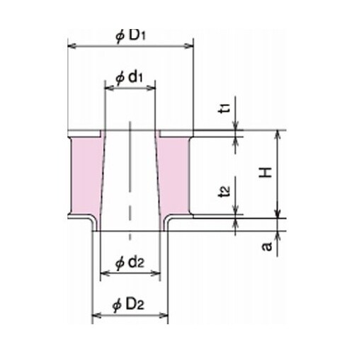 吊り用防振部材 吊形防振ゴム 許容荷重2