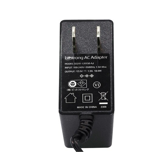 ACアダプター 12V 1.5A BS−