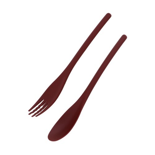 口あたりがソフトなミニスプーンフォークセ