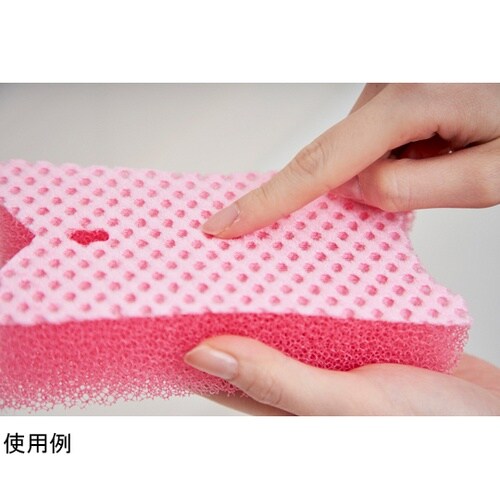 バススポンジ 激キレッ ピンク