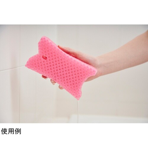 バススポンジ 激キレッ ピンク
