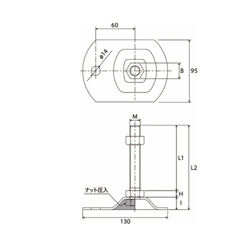 アジャスターボルト HARMONIE A