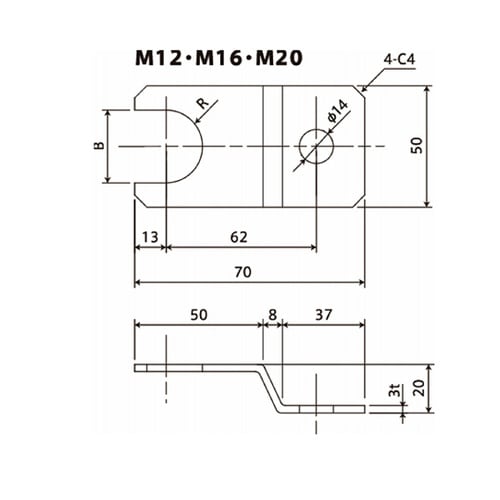 アジャスターボルト HARMONIE P