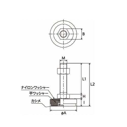 アジャスターボルト HARMONIE R