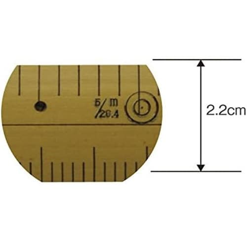 竹尺 物差し・定規 竹製 2尺 cm表記