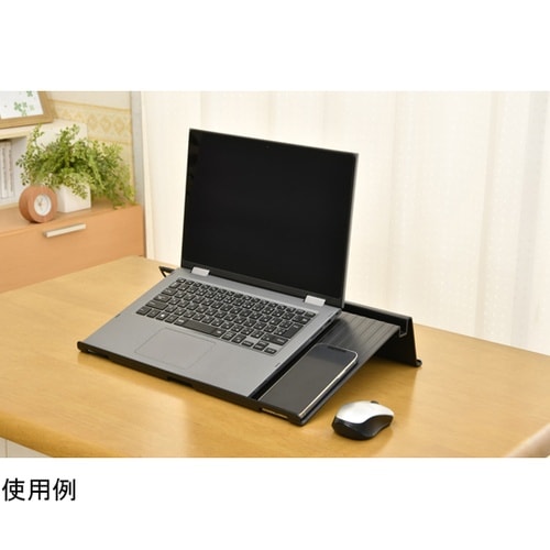 ノートパソコンスタンド 折りたたみ式 ブ