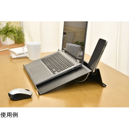 ノートパソコンスタンド 折りたたみ式 ブ
