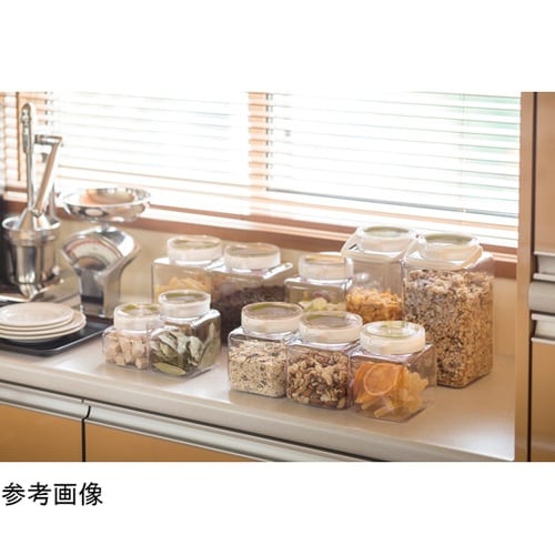 保存容器 密閉 2.4L キーポット 角