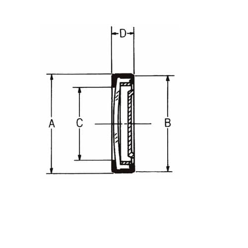 丸型オイルゲージ 打込式オイルゲージ K