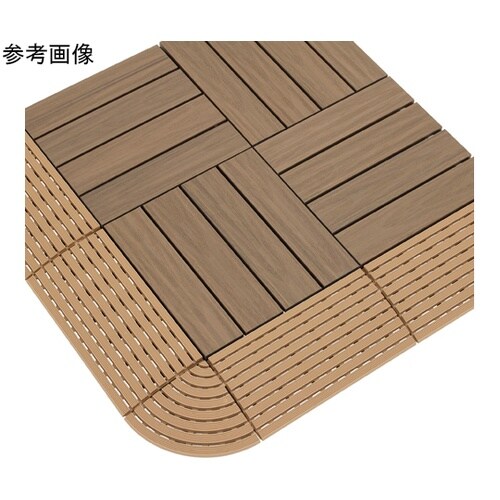 ベースアップ スロープエッジ ブラウン