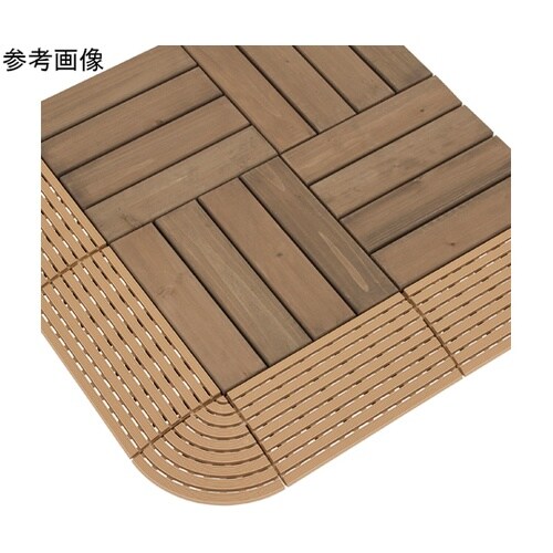 ベースアップ スロープエッジ ブラウン