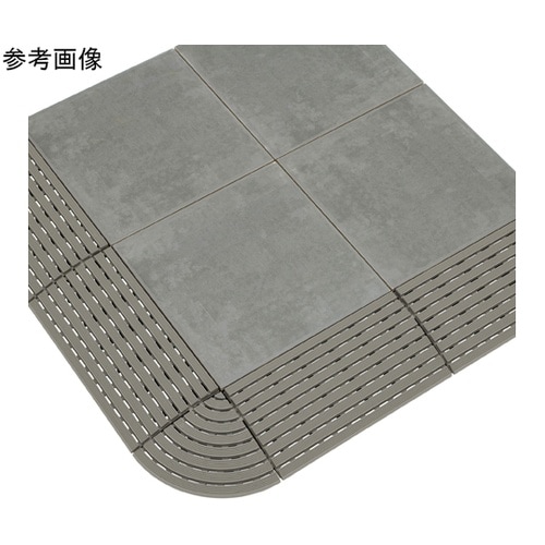 ベースアップ スロープエッジ グレー J