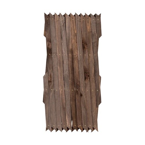 伸縮トレリス ブラウン 30×180cm