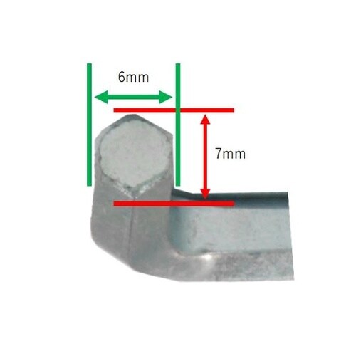六角棒レンチ L型ロングタイプ ボールポ