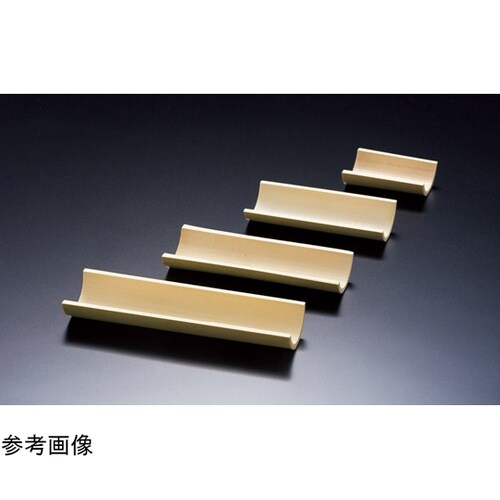 竹半割皿・並(無塗装)(大) 22577